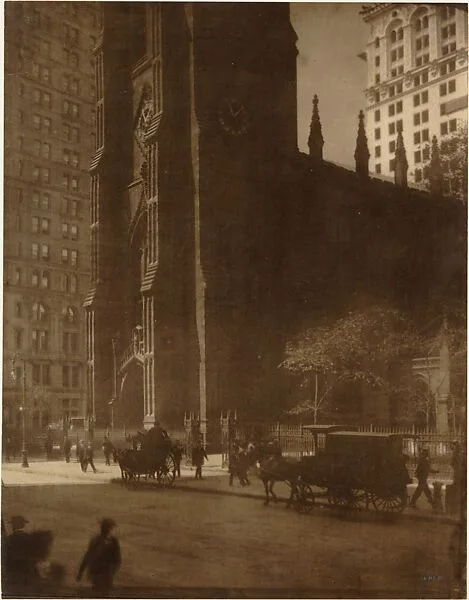 Trinity Church, New York — Edward J. Steichen