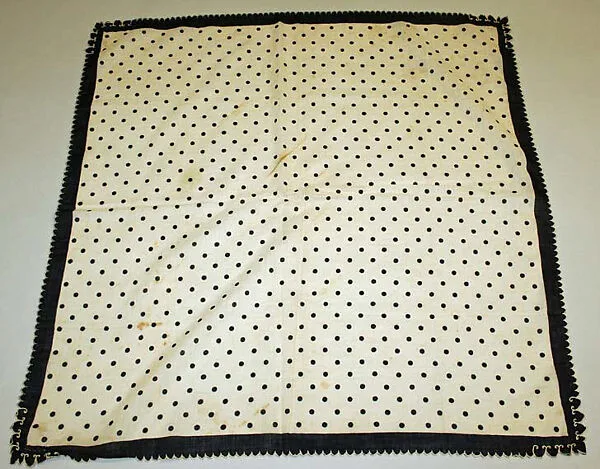 Mourning handkerchief — Unknown
