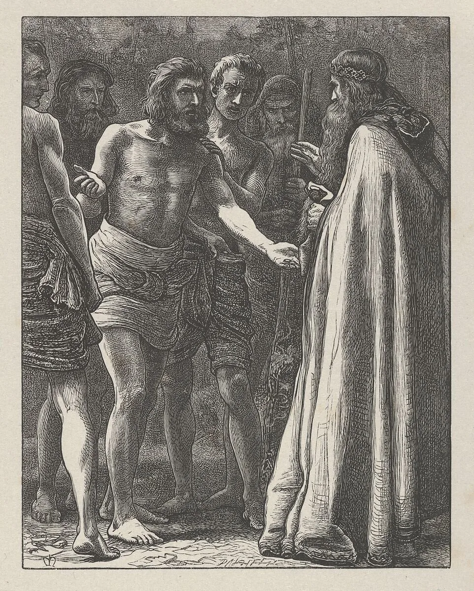 The Labourers in the Vineyard (The Parables of Our Lord and Saviour Jesus Christ) — Dalziel Brothers|Sir John Everett Millais