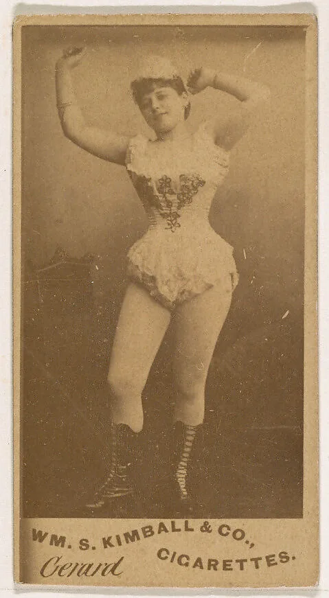 Miss Gerard, from the Actresses series (N203) issued by Wm. S. Kimball & Co. — William S. Kimball & Company