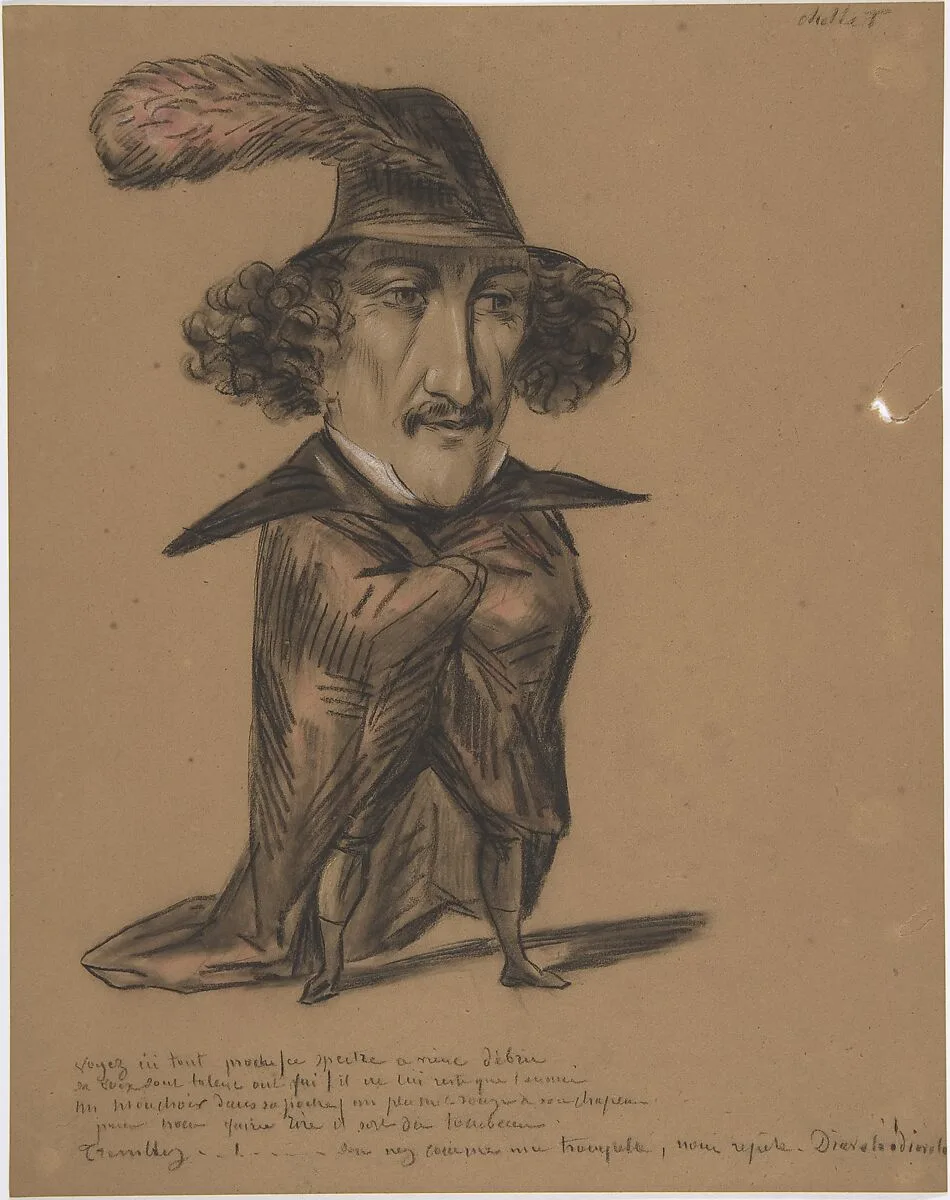 Caricature (Jean Baptiste Chollet?) — Anonymous, French, 19th century