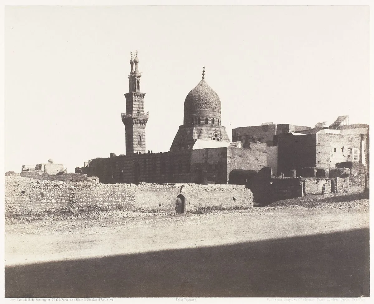 Le Kaire, Mosquée Nâcéryeh — Félix Teynard|Imprimerie Photographique de H. de Fonteny et Cie
