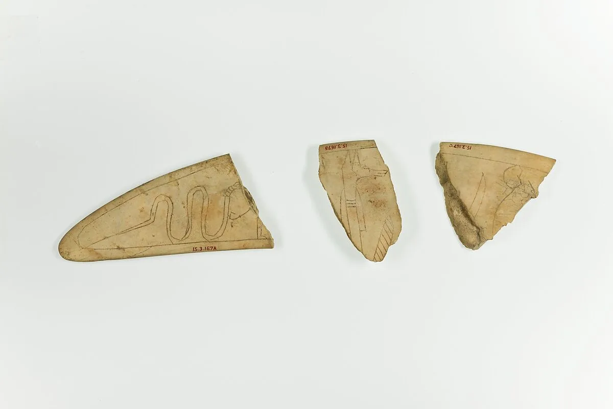Magic knife fragments — Unknown