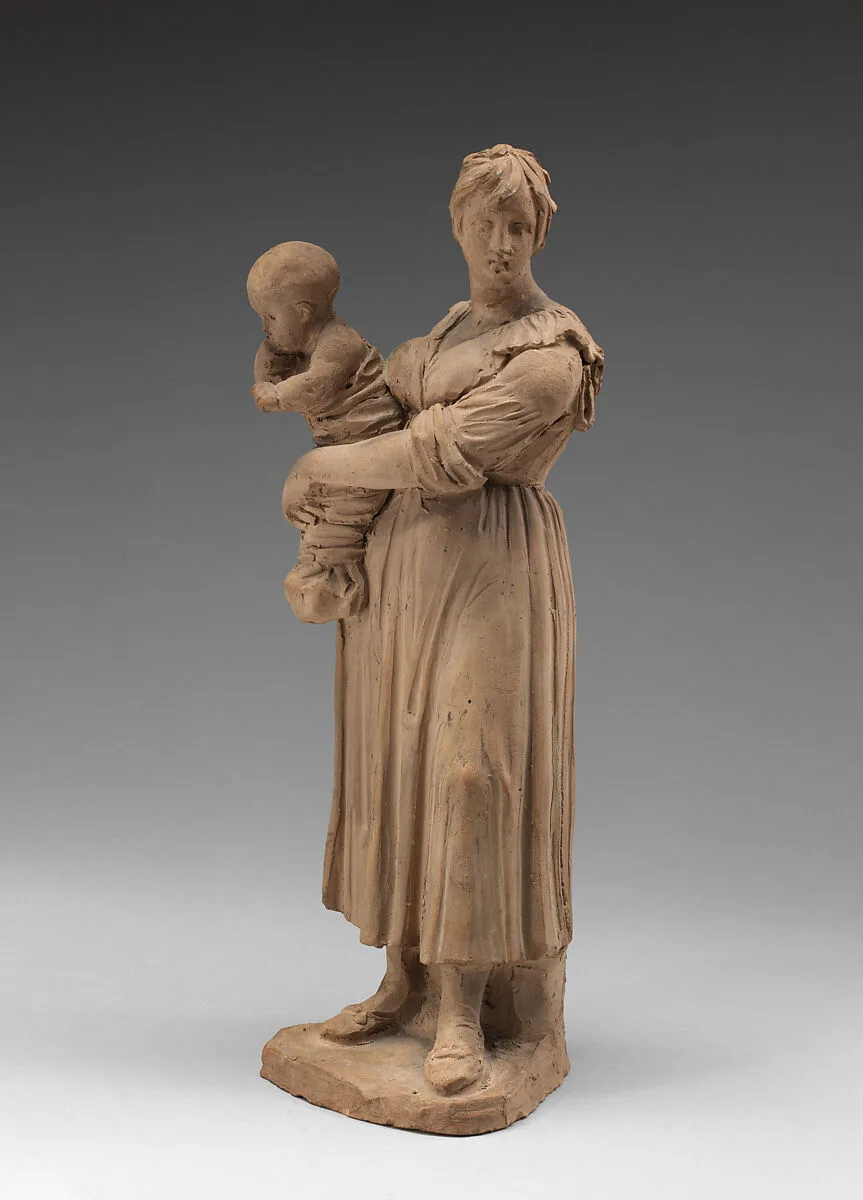 Mother and Child — Bartolomeo Pinelli