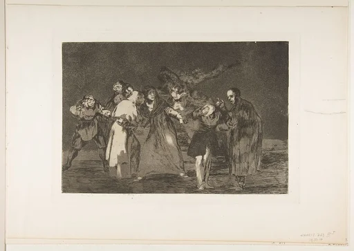 'The Exhortations' from the 'Disparates' (Follies / Irrationalities)