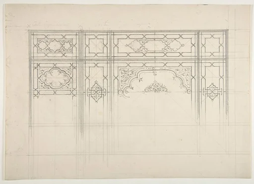 Design for the decoration of a ceiling
