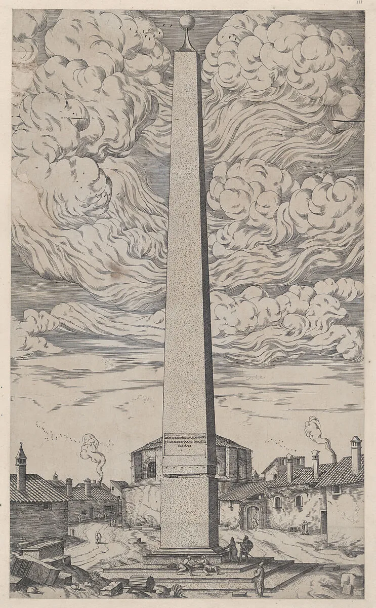 Speculum Romanae Magnificentiae: The Vatican Obelisk — Anonymous|Antonio Lafreri