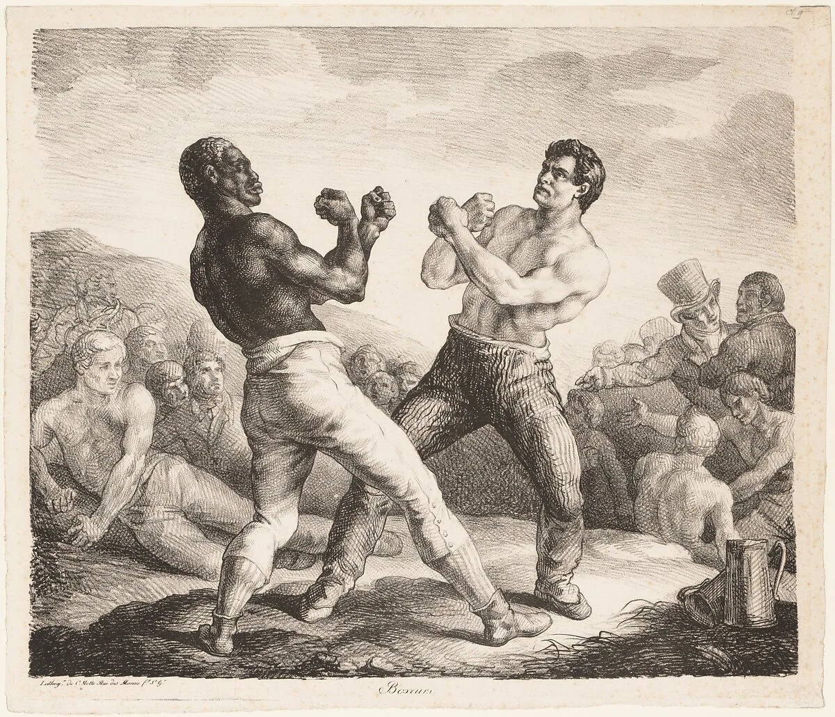 Boxers — Théodore Gericault