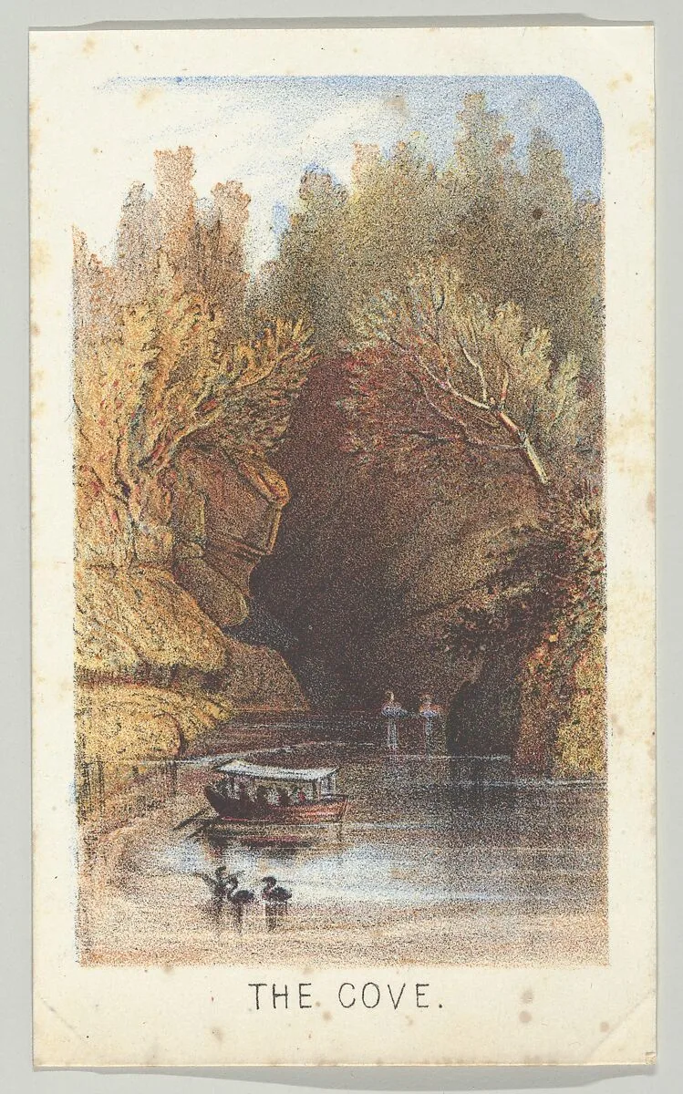 The Cove, from the series, Views in Central Park, New York, Part 3 — Louis Prang & Co.