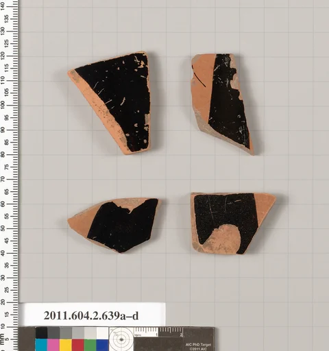 Terracotta fragments of column-kraters (bowls for mixing wine and water)