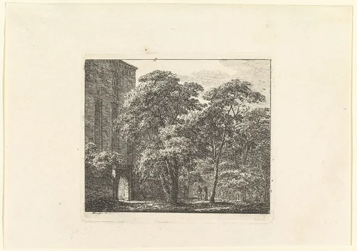 Gothic Architecture in a Landscape