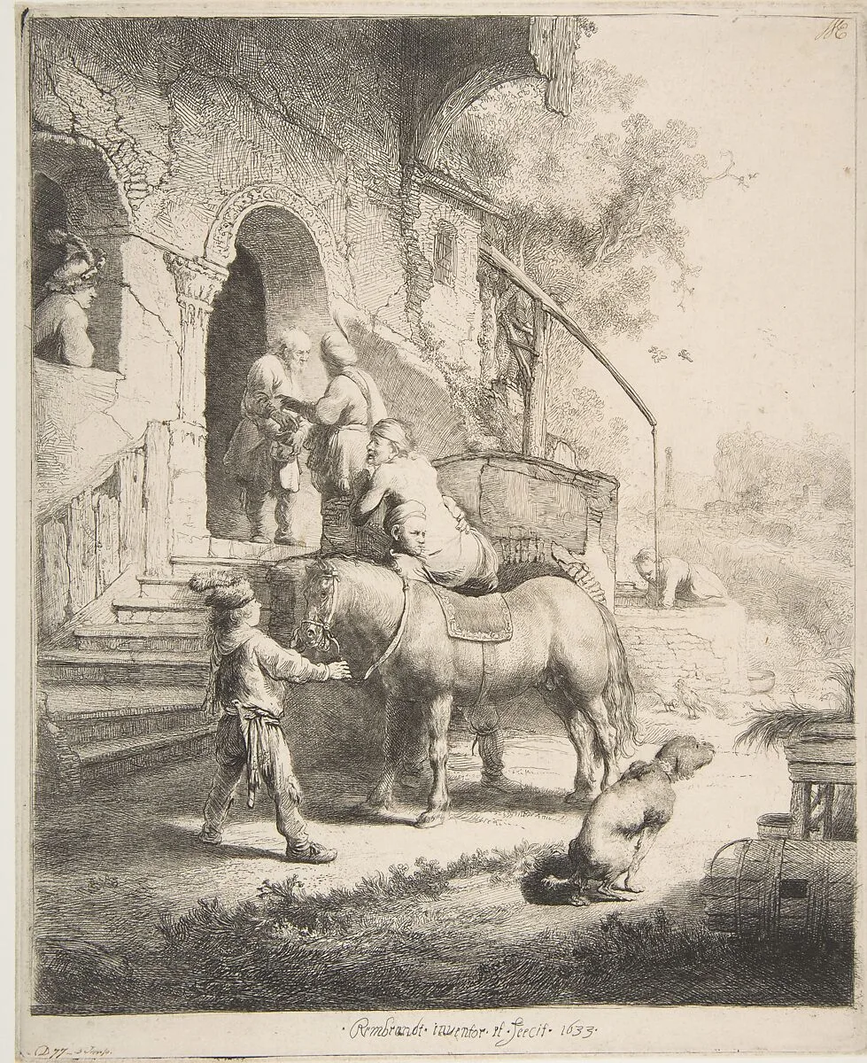 The Good Samaritan — Rembrandt (Rembrandt van Rijn)
