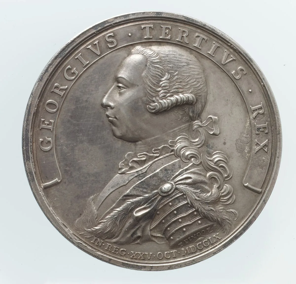 Accession of King George III — Thomas Pingo