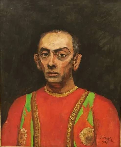 Acrobat in Red and Green — Walt Kuhn