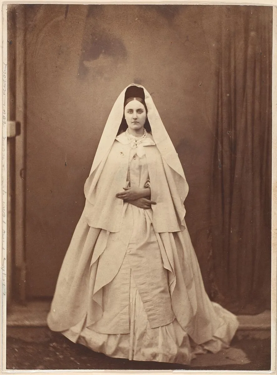 The White Nun — Pierre-Louis Pierson|Countess Virginia Oldoini Verasis di Castiglione