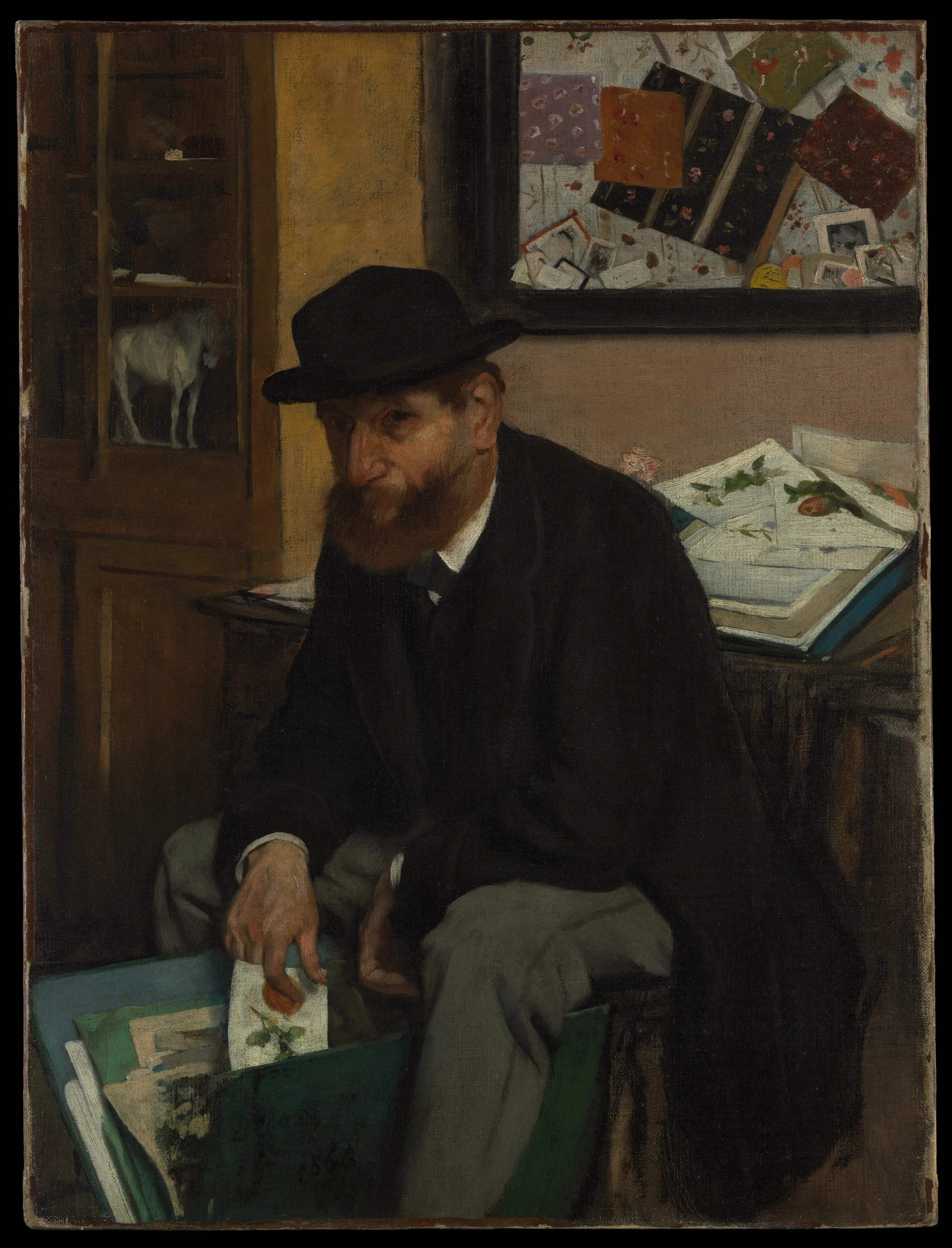 The Collector of Prints — Edgar Degas