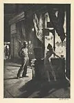 Chance Meeting — Martin Lewis|Society of American Etchers