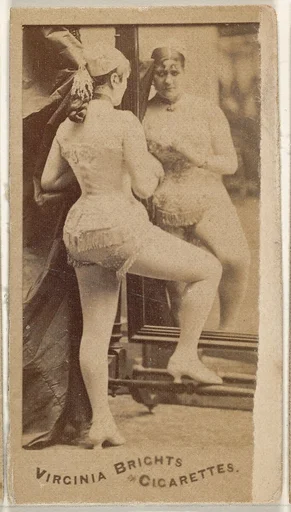 From the Actors and Actresses series (N45, Type 5) for Virginia Brights Cigarettes