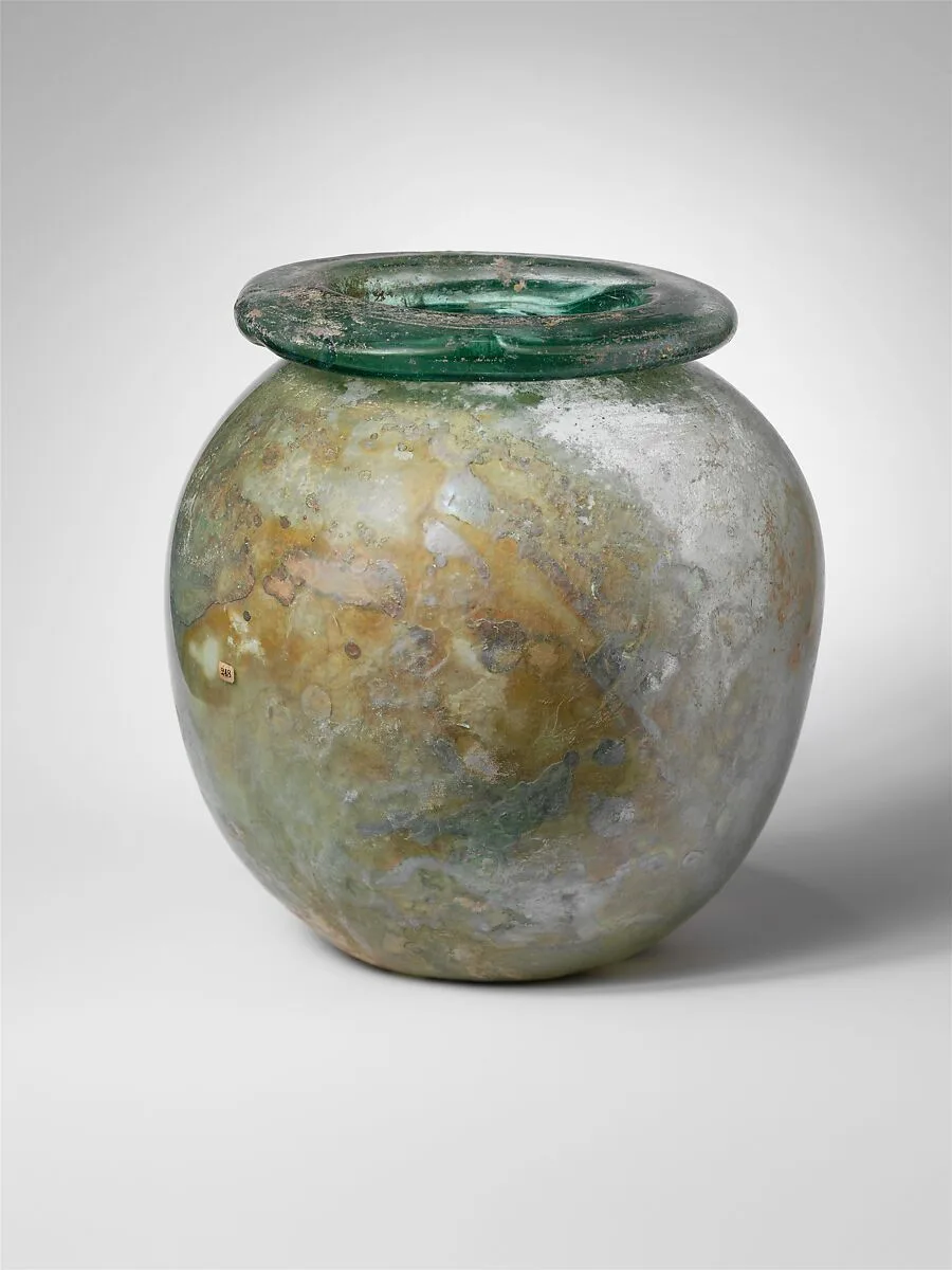Glass jar — Unknown