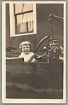 [Jane Beach Evans Behind the Wheel of a Car]