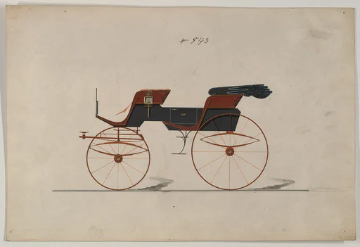 Design for Phaeton, no. 843