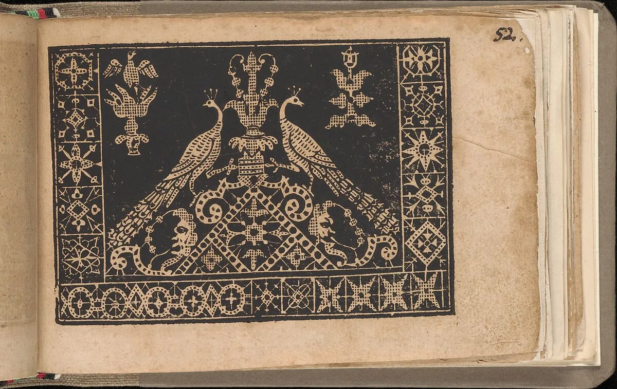 Schön newes Modelbuch (Page 52r) — Sigismundus Latomus