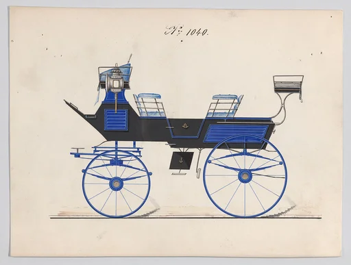 Design for Break/Char-a-Banc, no. 1040