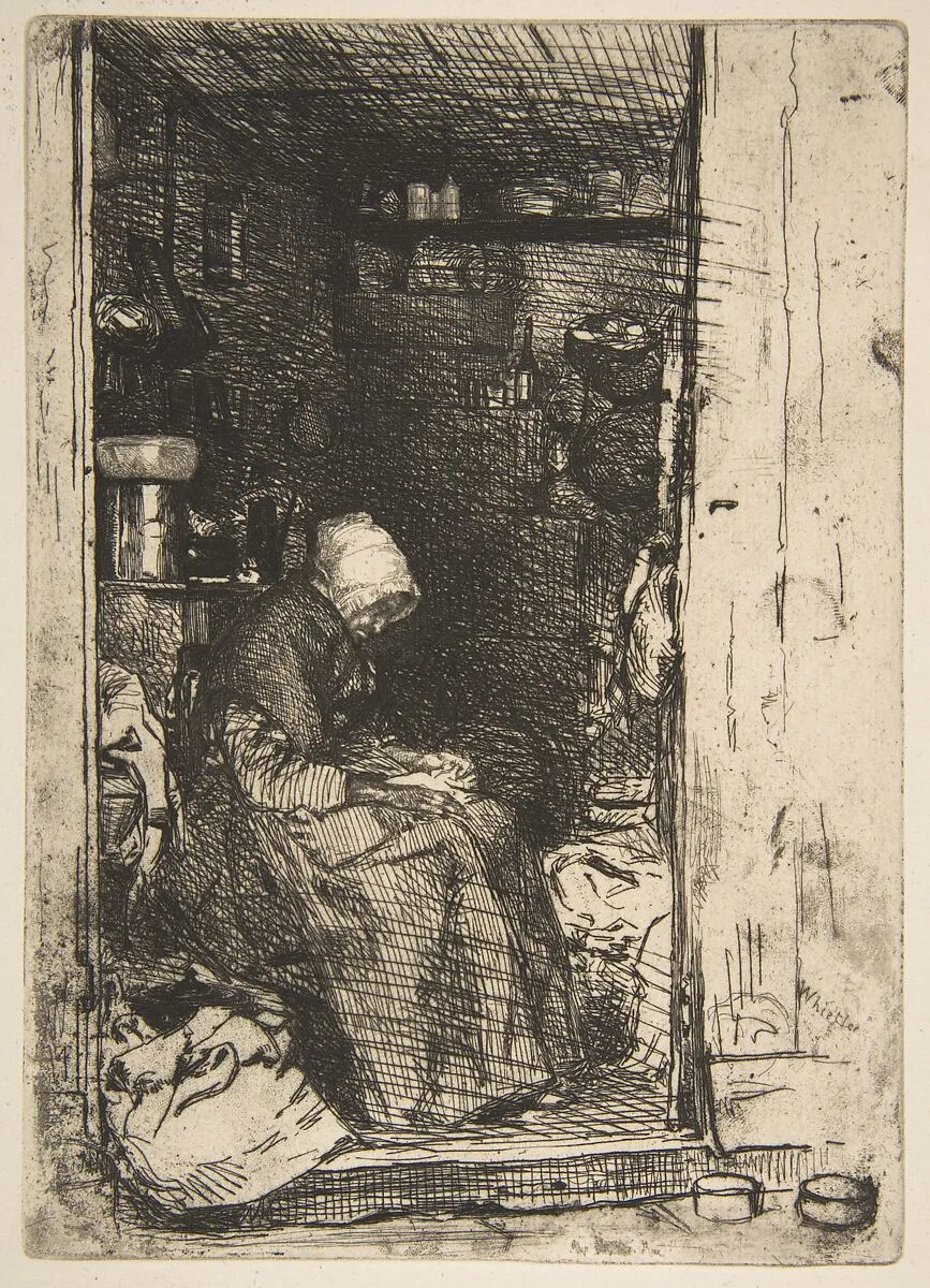 La Vieille aux Loques — James McNeill Whistler