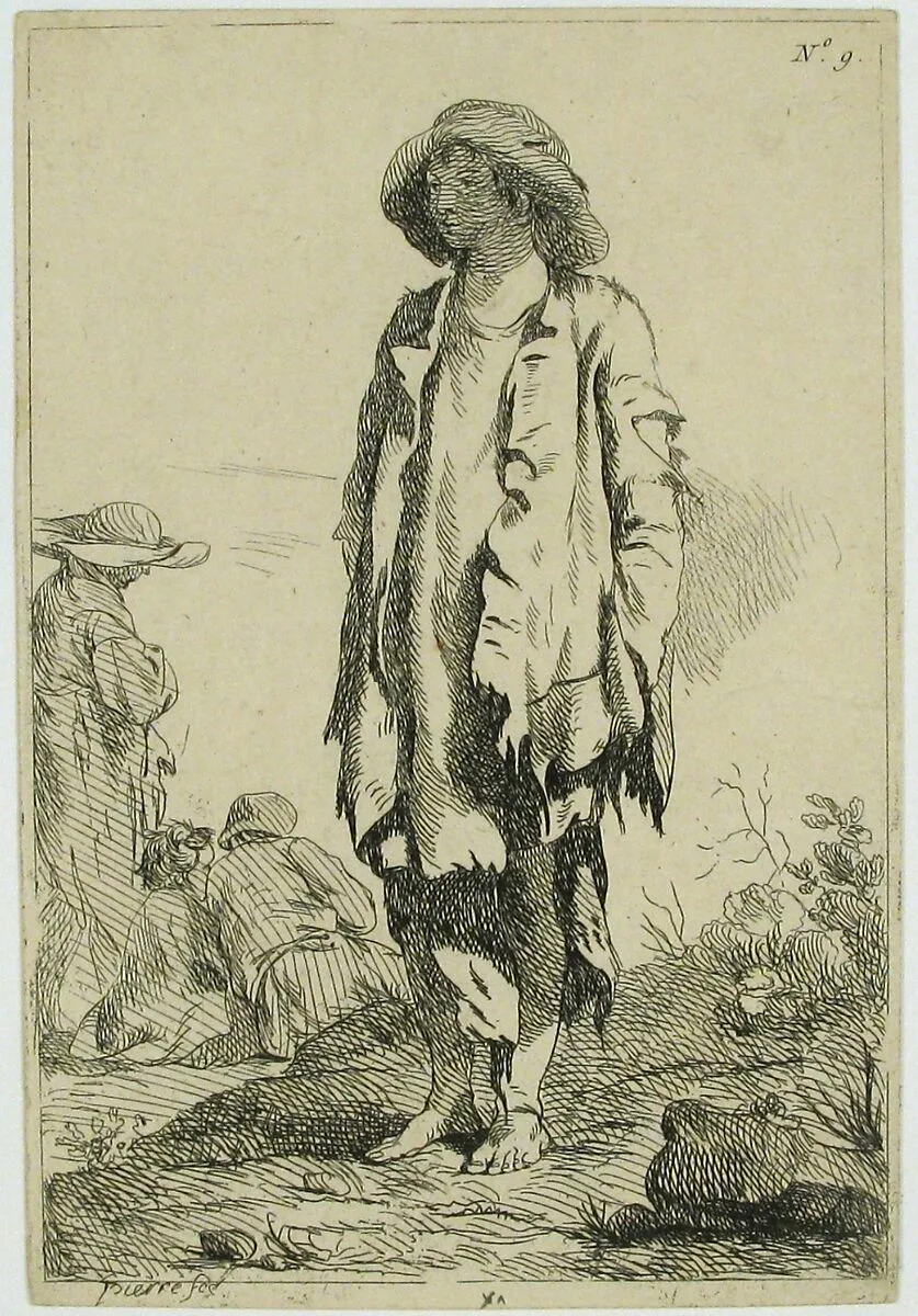 Beggar Family — Jean-Baptiste Marie Pierre