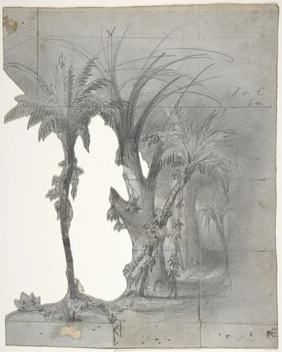 Design for a Stage Set at the Opéra, Paris