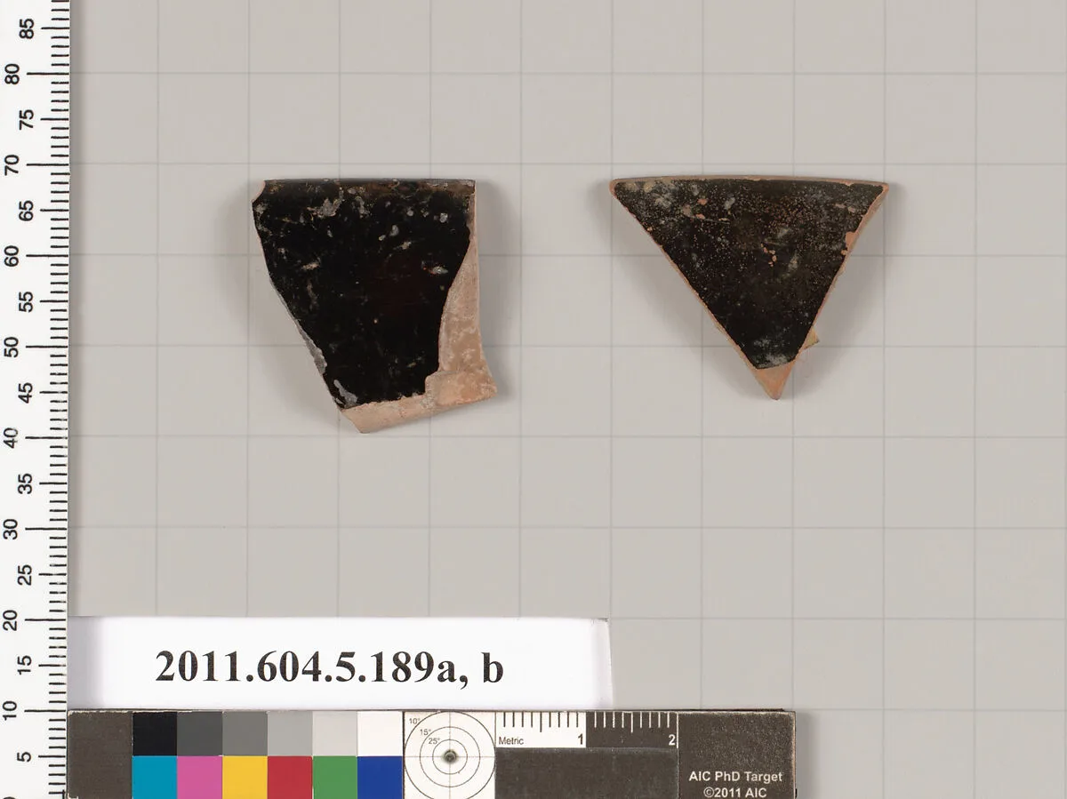 Terracotta rim fragments of kylikes (drinking cups) — Unknown