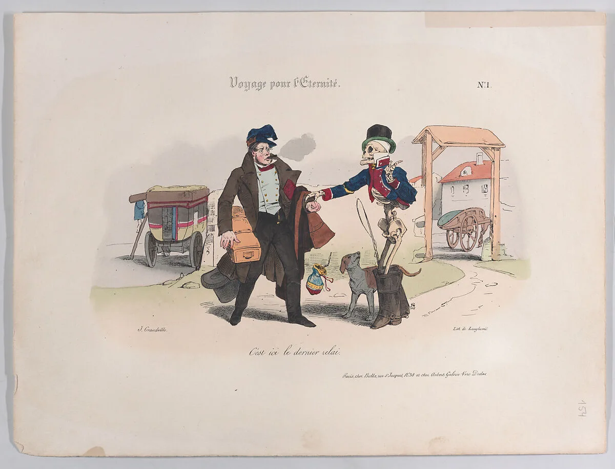 Journey for Eternity, No. 3 — Langlumé|J. J. Grandville
