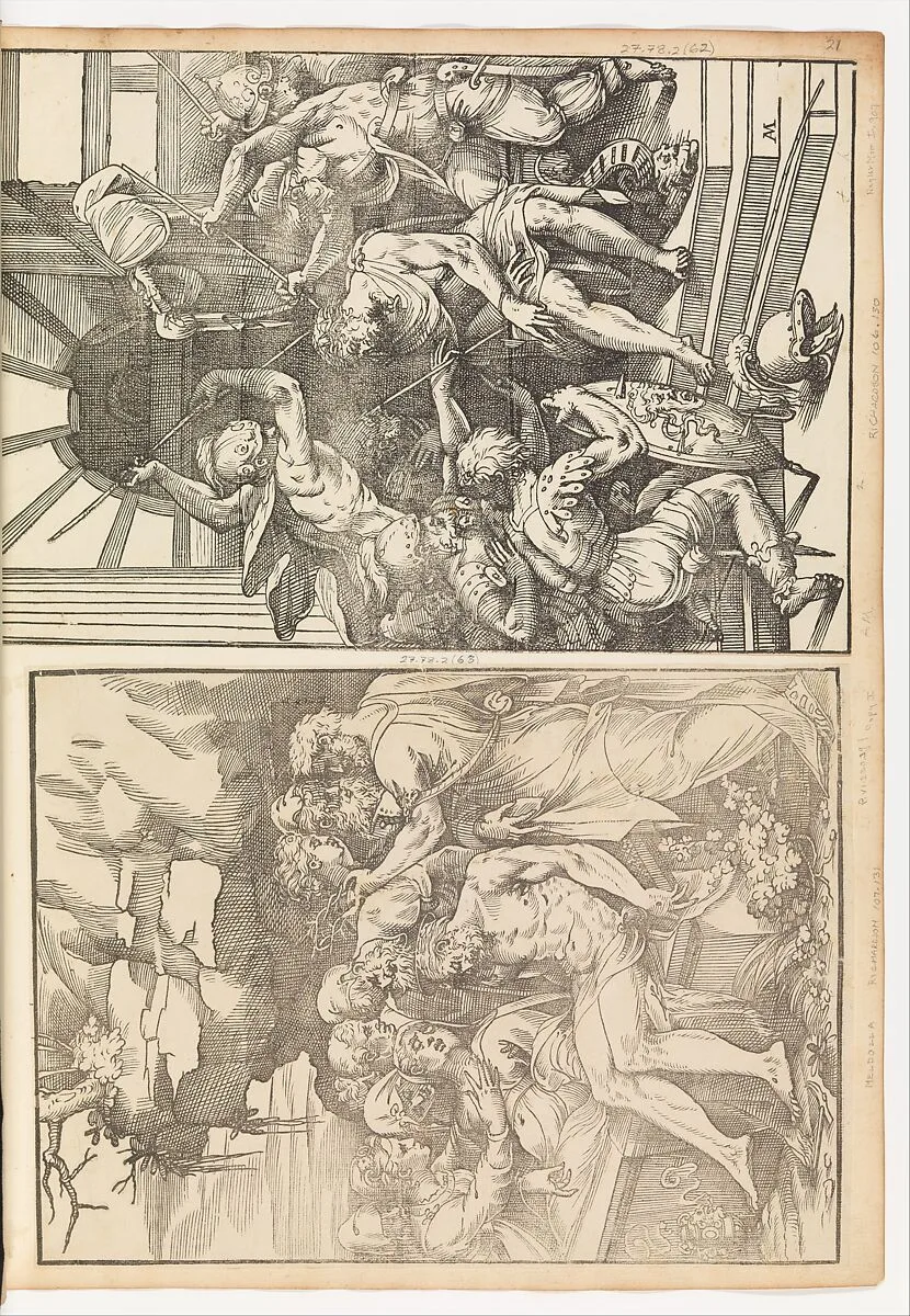 Lamentation over the Dead Christ — Andrea Schiavone (Andrea Meldola)