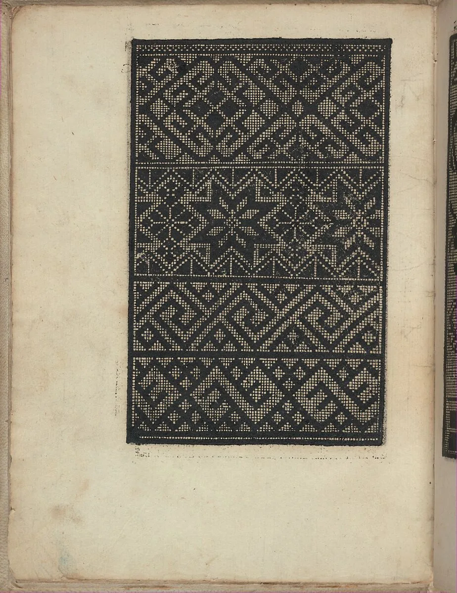 Esemplario di Lauori..., page 12 (recto) — Florio Vavassore|Giovanni Andrea Vavassore