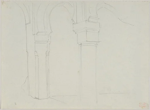 Study of a Moorish Arcade, Spain
