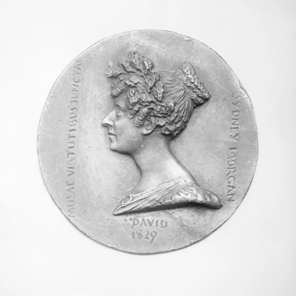 Sydney Lady Morgan (née Owenson), Irish novelist (1777–1859) — Pierre Jean David d'Angers