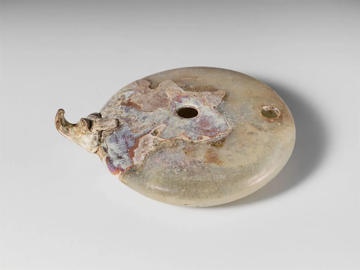 Glass lamp — Unknown