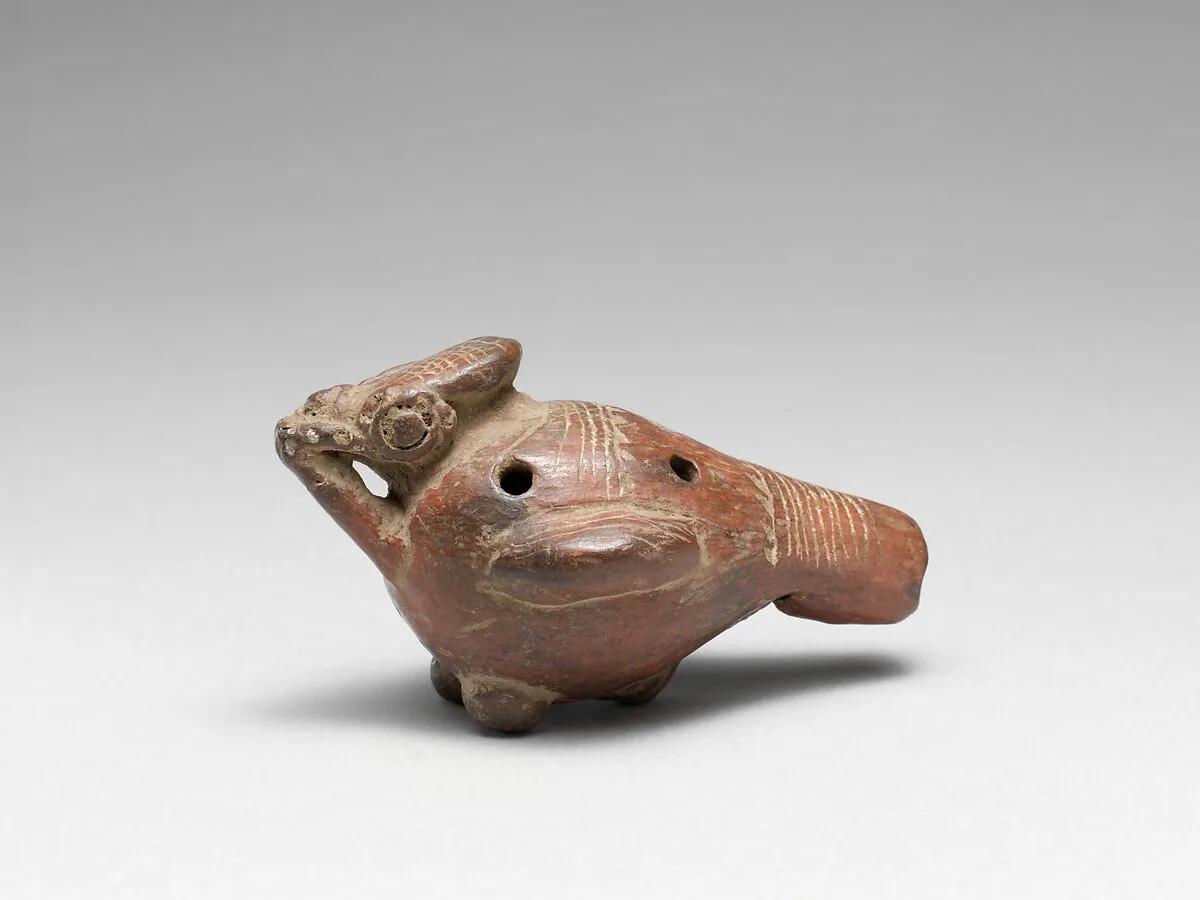 Pottery Whistle and Rattle — Unknown