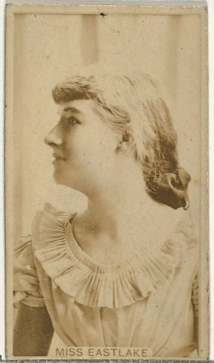 Miss Eastlake, from the Actors and Actresses series (N145-8) issued by Duke Sons & Co. to promote Duke Cigarettes — W. Duke, Sons & Co.|American Tobacco Company