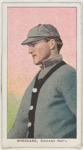 Sheckard, Chicago, National League, from the White Border series (T206) for the American Tobacco Company