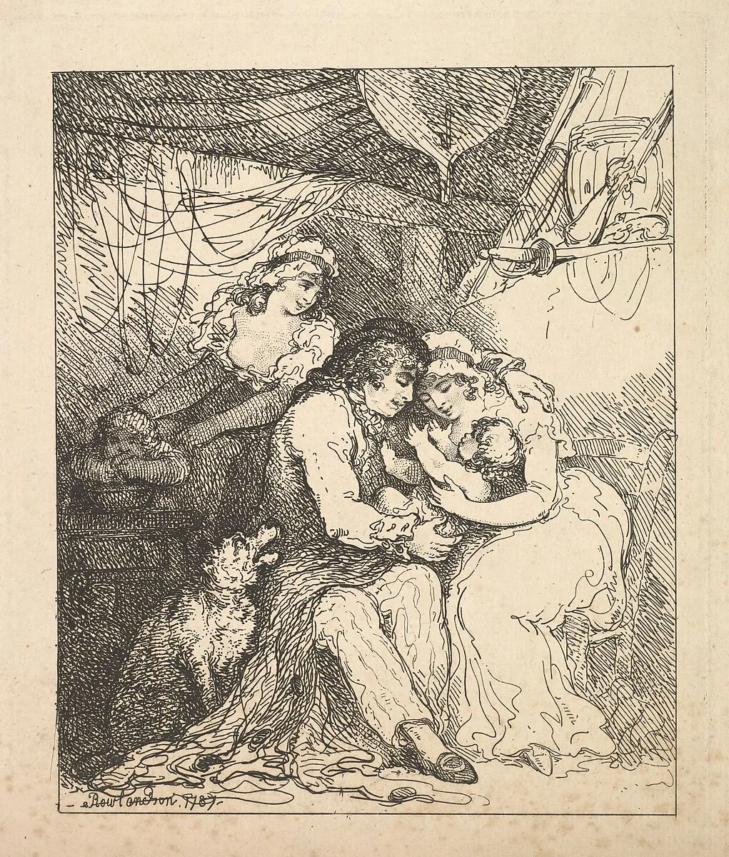 A Sailor's Family — Thomas Rowlandson