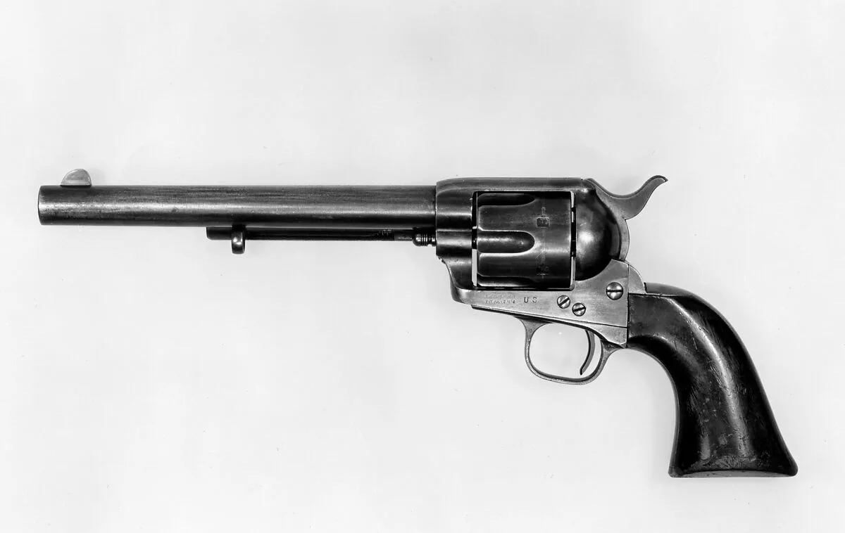 "Peacemaker" Colt Single-Action Army Revolver, serial no. 4519 — Samuel Colt