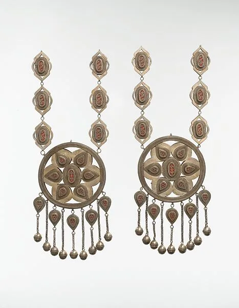 Pair of Pectoral Ornaments — Unknown