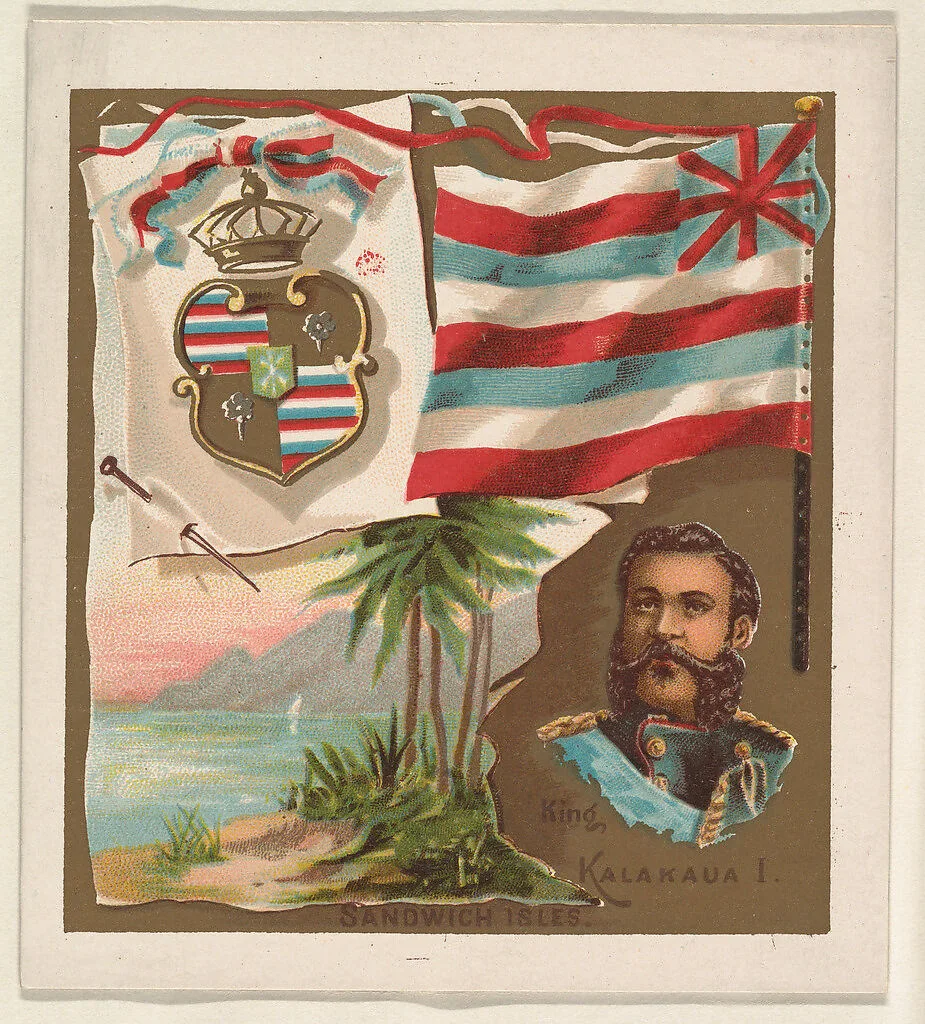 Sandwich Isles, from the International Cards series (N238), issued by Kinney Bros. — Kinney Brothers Tobacco Company