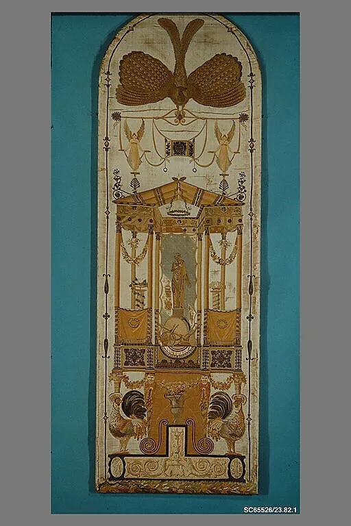 Pair of wall panels — Jean François Bony|Jean Démosthène Dugourc