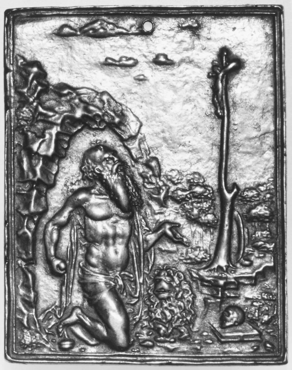 St. Jerome in the Desert — Moderno (Galeazzo Mondella)