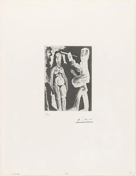 Painter, Model and Spectator, from 347 Suite — Aldo and Piero Crommelynck|Pablo Picasso|Galerie Louise Leiris
