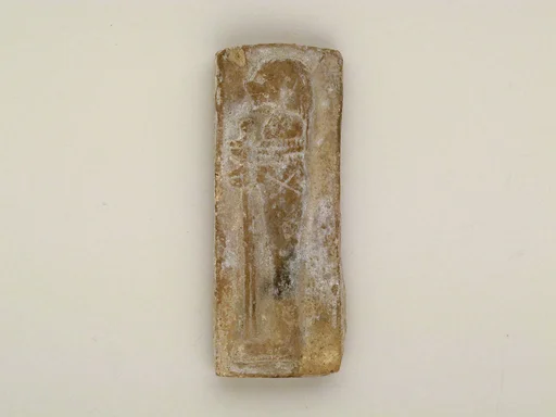 Terracotta foil mold of the son of Horus