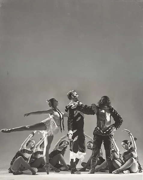 Ruthanna Boris, Lew Christensen, Charles Laskey in "Pocahantas" — George Platt Lynes