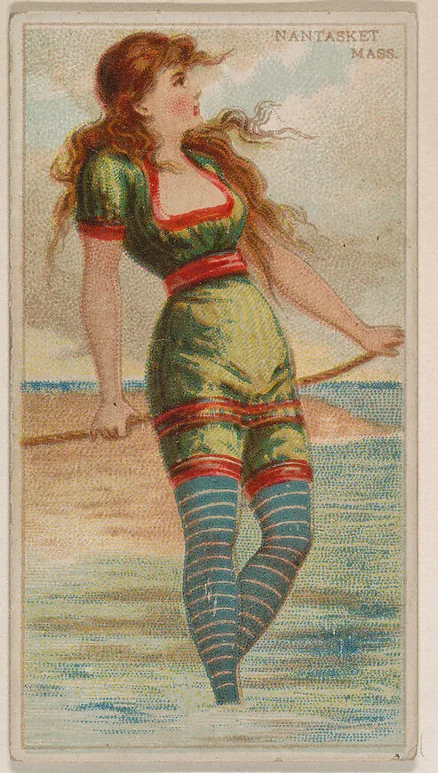 Nantasket, Massachusetts, from the Surf Beauties series (N232), issued by Kinney Bros. — Kinney Brothers Tobacco Company
